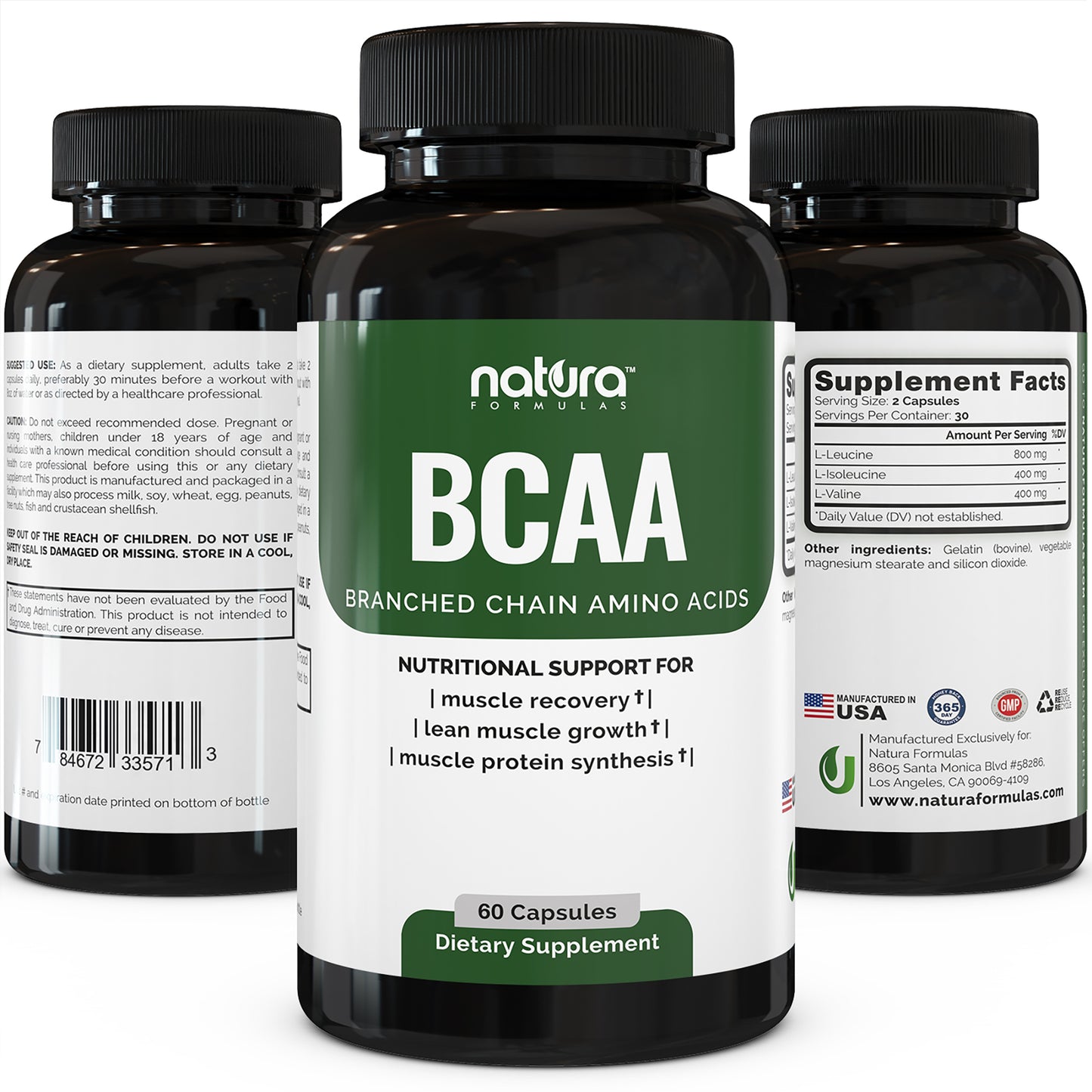 Natural Branched Chain Amino Acids